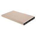 Złote Etui Podświetlana Klawiatura Samsung Galaxy Tab A7 Lite 8.7 T220/T225