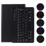 Czarne Etui Podświetlana Klawiatura Samsung Galaxy Tab A7 Lite 8.7 T220/T225