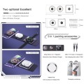 TOTUDESIGN Składana Magnetyczna Ładowarka Bezprzewodowa 15W do Apple iPhone AirPods, Apple Watch