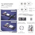 TOTUDESIGN Składana Magnetyczna Ładowarka Bezprzewodowa 15W do Apple iPhone AirPods, Apple Watch