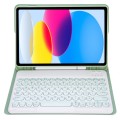 Zielone Etui Bezprzewodowa Klawiatura do iPad 10.9 2022
