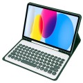 Zielone Etui Bezprzewodowa Klawiatura do iPad 10.9 2022