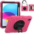Pancerne Etui Obudowa z Uchwytem do iPad 10.9 2022 10 generacji różowe