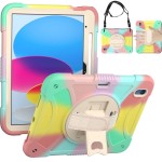 Pancerne Etui Obudowa z Uchwytem do iPad 10 2022 / iPad 11 2025 kolorowe