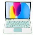 Zielone Etui Bezprzewodowa Klawiatura TouchPad do iPad 10.9 2022
