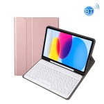 Różowe Etui Bezprzewodowa Klawiatura do iPad 10 2022 / iPad 11 2025