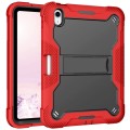 Mocne Etui Obudowa z Uchwytem do iPad 10.9 2022 10 generacji czerwono-czarne