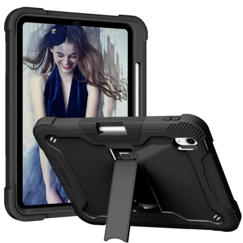 Mocne Etui Obudowa z Uchwytem do iPad 10.9 2022 10 generacji czarne
