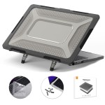 Pancerne Etui Obudowa do Apple MacBook Air 13.6 M4 M3 M2 czarna