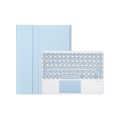 Niebieskie Etui Bezprzewodowa Klawiatura TouchPad do iPad 10.9 2022