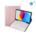 Różowe Etui Bezprzewodowa Klawiatura TouchPad do iPad 10.9 2022
