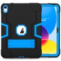 Mocne Etui Obudowa z Podstawką do iPad 10.9 2022 czarno-niebieskie