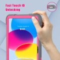 Mocne Etui Obudowa z Podstawką do iPad 10.9 2022 szaro-różowe