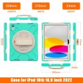 Pancerne Etui Obudowa z Uchwytem do iPad 10.9 2022 10 generacji miętowe