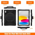Pancerne Etui Obudowa z Uchwytem do iPad 10.9 2022 10 generacji czarne