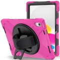 Pancerne Etui Obudowa z Uchwytem do iPad 10.9 2022 10 generacji różowe