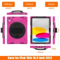Pancerne Etui Obudowa z Uchwytem do iPad 10.9 2022 10 generacji różowe