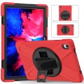 Shockproof Pancerne Etui z Uchwytem do Lenovo Tab 11 / P11 Plus czerwone