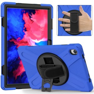 Shockproof Pancerne Etui z Uchwytem do Lenovo Tab 11 / P11 Plus niebieskie