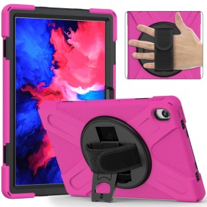 Shockproof Pancerne Etui z Uchwytem do Lenovo Tab 11 / P11 Plus  różowe
