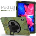 Shockproof Pancerne Etui z Uchwytem do Lenovo Tab 11 / P11 Plus zielone