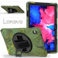 Shockproof Pancerne Etui z Uchwytem do Lenovo Tab 11 / P11 Plus zielone