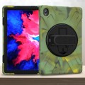 Shockproof Pancerne Etui z Uchwytem do Lenovo Tab 11 / P11 Plus zielone