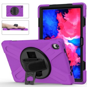 Shockproof Pancerne Etui z Uchwytem do Lenovo Tab 11 / P11 Plus  fioletowe