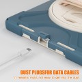 Pancerne Etui Obudowa z Uchwytem do iPad 10.9 2022 10 generacji niebieskie