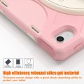 Pancerne Etui Obudowa z Uchwytem do iPad 10.9 2022 10 generacji różowe pudrowe