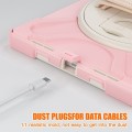 Pancerne Etui Obudowa z Uchwytem do iPad 10.9 2022 10 generacji różowe pudrowe