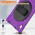 Pancerne Etui Obudowa z Uchwytem do iPad 10.9 2022 10 generacji fioletowe