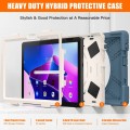 Shockproof Pancerne Etui z Paskiem, Uchwytem do Lenovo Tab M10 10.1 3 generacji niebieskie