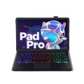 Czarne Etui z Podświetlaną Klawiaturą do Lenovo Tab M10 Plus 10.6 3 gen