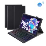 Czarne Etui z Podświetlaną Klawiaturą  do Lenovo Tab M10 Plus 10.6 3 gen