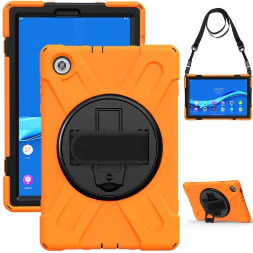 Mocne Pancerne Etui z Uchwytem do Lenovo Tab M10 HD Gen 2 orange