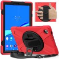 Mocne Pancerne Etui z Uchwytem do Lenovo Tab M10 HD Gen 2 czerwone