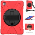Mocne Pancerne Etui z Uchwytem do Lenovo Tab M10 HD Gen 2 czerwone