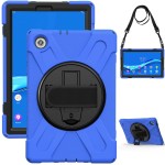 Mocne Pancerne Etui z Uchwytem do Lenovo Tab M10 HD Gen 2 niebieskie