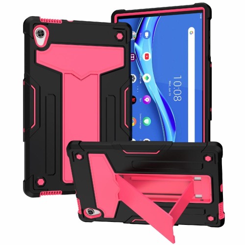 Pancerne Etui z Podstawką do Lenovo Tab M10 HD Gen 2 czarno-różowe