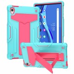 Pancerne Etui z Podstawką do Lenovo Tab M10 HD Gen 2 zielono-różowe