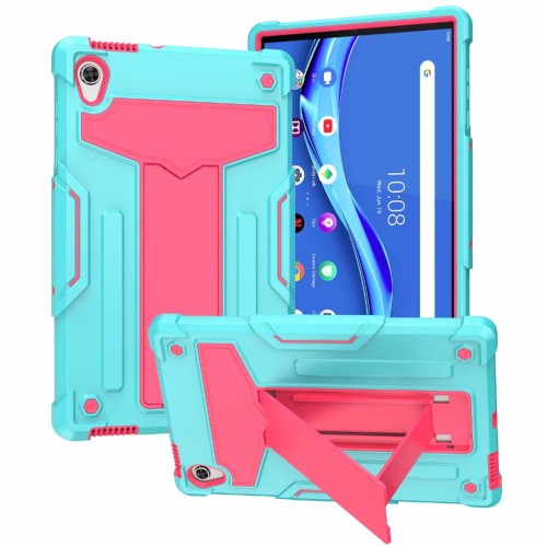 Pancerne Etui z Podstawką do Lenovo Tab M10 HD Gen 2 zielono-różowe