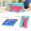 Pancerne Etui z Podstawką do Lenovo Tab M10 HD Gen 2 zielono-różowe