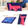 Pancerne Etui z Podstawką do Lenovo Tab M10 HD Gen 2 granatowo-różowe