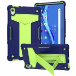 Pancerne Etui z Podstawką do Lenovo Tab M10 HD Gen 2 granatowo-zielone