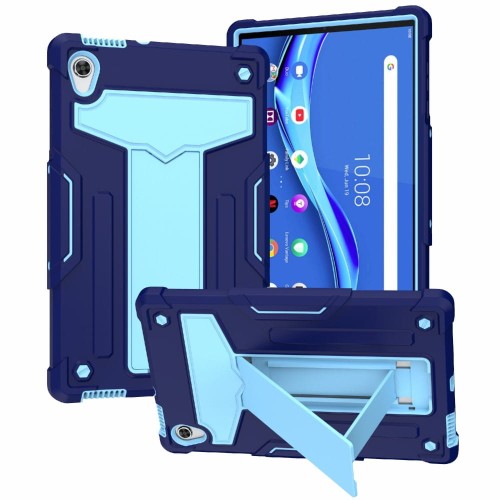 Pancerne Etui z Podstawką do Lenovo Tab M10 HD Gen 2 granatowo-niebieskie