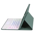 Zielone Etui Podświetlana Klawiatura TouchPad do iPad 10.9 2022