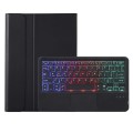 Czarne Etui Podświetlana Klawiatura TouchPad do iPad 10.9 2022