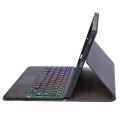 Granatowe Etui Podświetlana Klawiatura TouchPad do iPad 10.9 2022