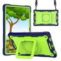 Shockproof Pancerne Etui z Uchwytem do Lenovo Tab M10 Plus 10.6 3 gen granatowo-zielone